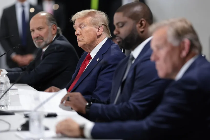 0x0 Trump Seemingly Falls Asleep During Michigan Event—Fuels Criticism From Harris