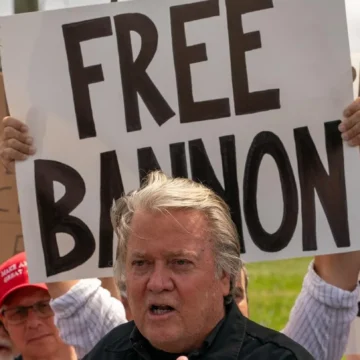 Steve Bannon Will Get Out Of Prison Next Week After Serving Full Sentence, Officials Say