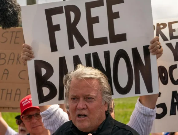 Steve Bannon Will Get Out Of Prison Next Week After Serving Full Sentence, Officials Say