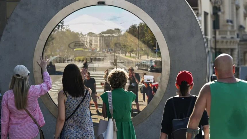 The New York-Dublin Portal—Which Had Closed For ‘Inappropriate Behavior’—Relocates To Philadelphia