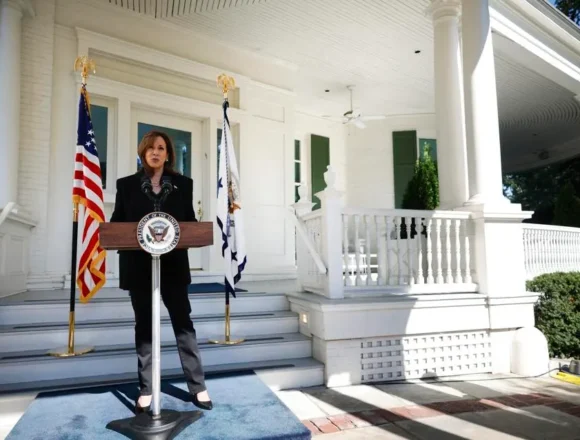 Harris Calls Trump’s Reported Praise For Hitler ‘Deeply Troubling And Incredibly Dangerous’