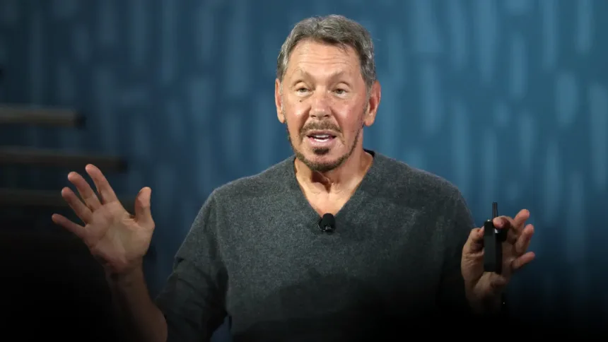 Oracle Shares Tumble After Earnings Miss—Larry Ellison’s Fortune Loses $15 Billion