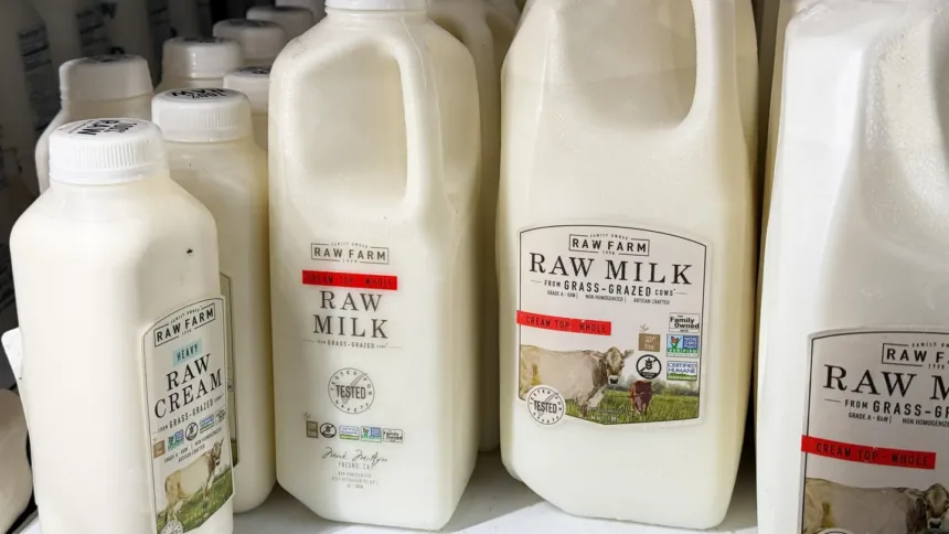 Suspected Bird Flu Case May Be Linked To Raw Milk, California Health Officials Say
