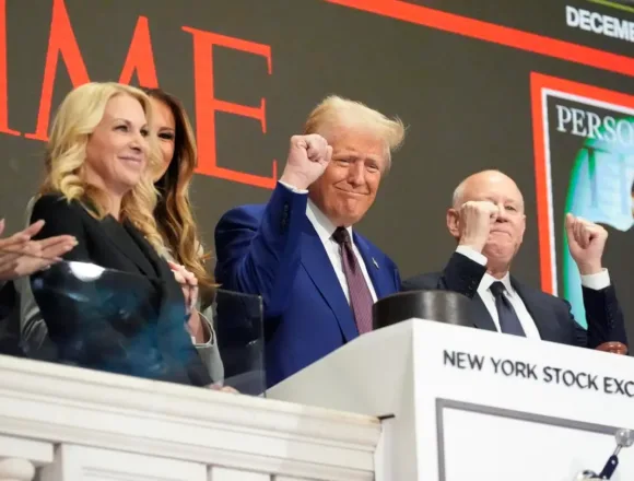 Trump Rings NYSE Opening Bell