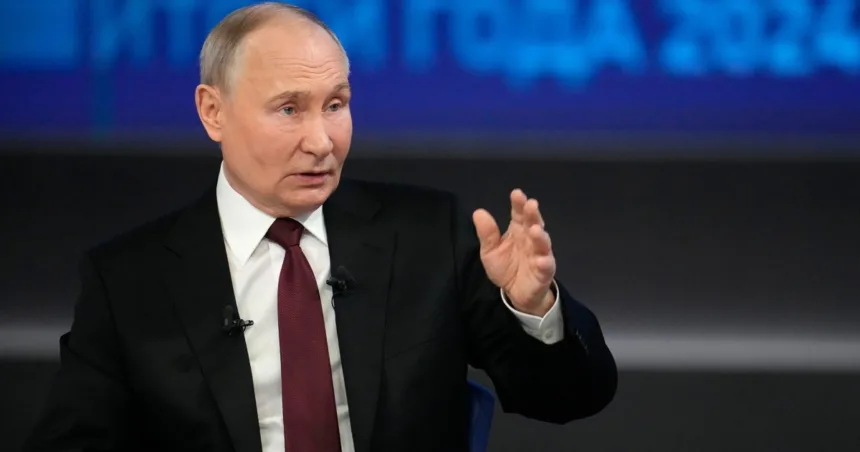 Putin addresses Ukraine war, Austin Tice, more at news conference