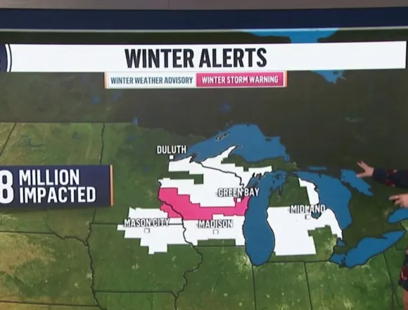 Winter storm threatens Midwest holiday travel