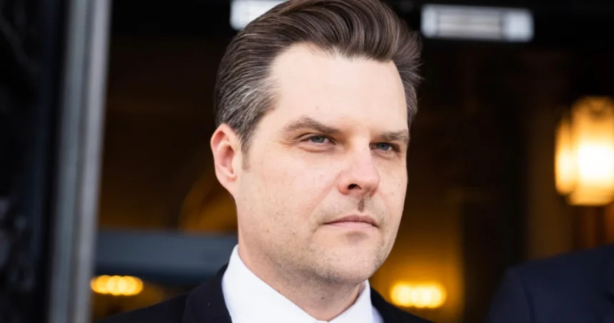 House Ethics Committee to release report on its Matt Gaetz investigation