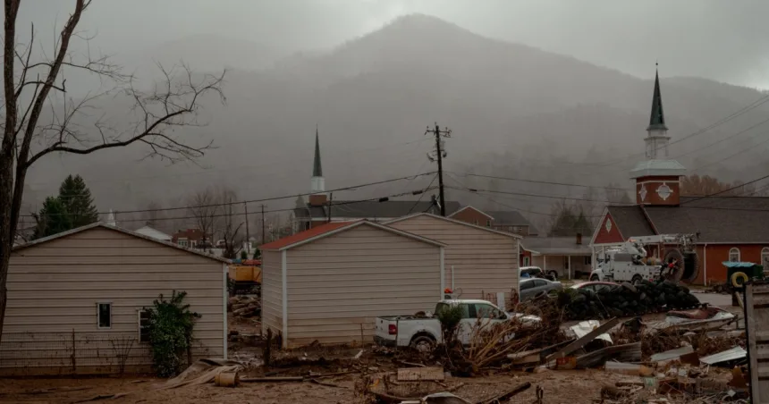 After Hurricane Helene, North Carolina’s holiday tourist season grinds to a halt