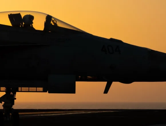 2 U.S. Navy pilots eject to safety after friendly fire downs their fighter jet