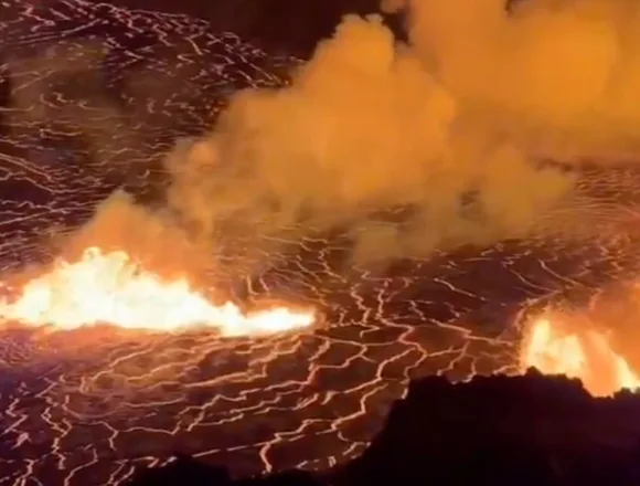 Hawaii’s Kilauea volcano is erupting again