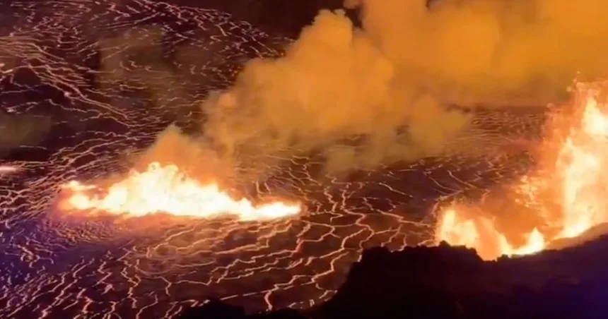 Hawaii’s Kilauea volcano is erupting again