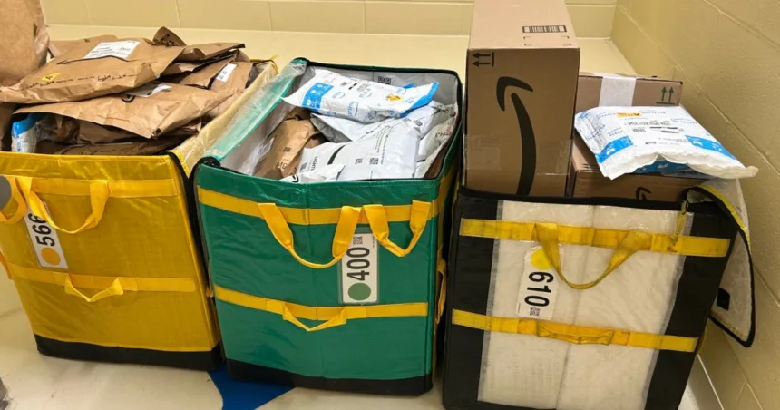 ‘Stressed’ Amazon driver abandons 80 packages in Mass. woods during holiday shipping rush