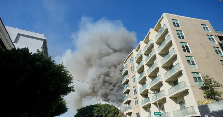 Fire damages L.A. building featured on cover of The Doors’ ‘Morrison Hotel’ album