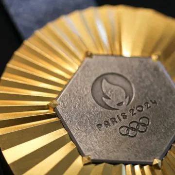 241228-gold-medal-paris-olympics-ew-208p-041e4a.jpg Are medals awarded during the Paris 2024 Olympics losing their luster?
