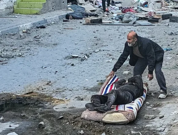 Fire rips through one of Gaza’s last hospitals; Israel detains director