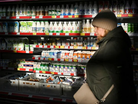 Sanctions brought on by Putin’s war in Ukraine are taking a bite out of Russia’s New Year’s salad