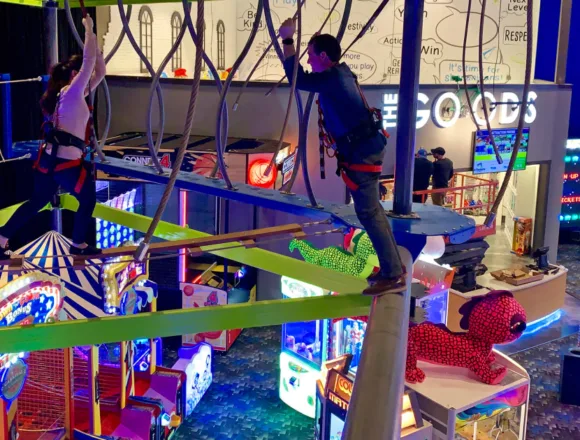 Lego display falls and injures 10 people at New Year’s Eve event at Massachusetts arcade