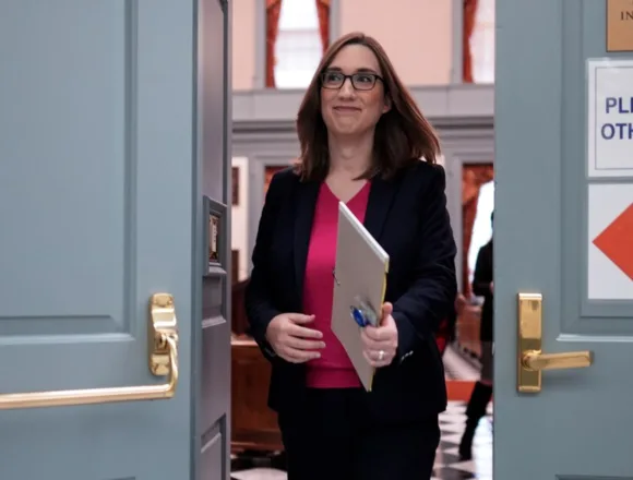 Transgender trailblazer Sarah McBride heads to her debut in Congress, hoping for a touch of grace