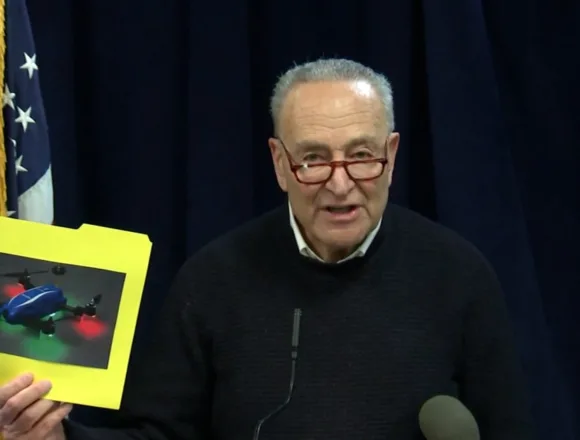 Sen. Schumer asks DHS to ‘deploy special detection systems’ to address drones