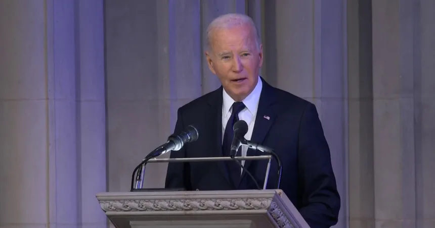 Biden eulogizes former President Jimmy Carter at his state funeral