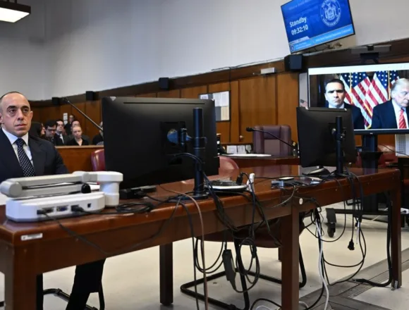 Listen to audio from Trump’s sentencing hearing in the hush money case