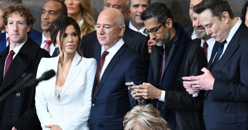 Top tech executives gather for Trump inauguration