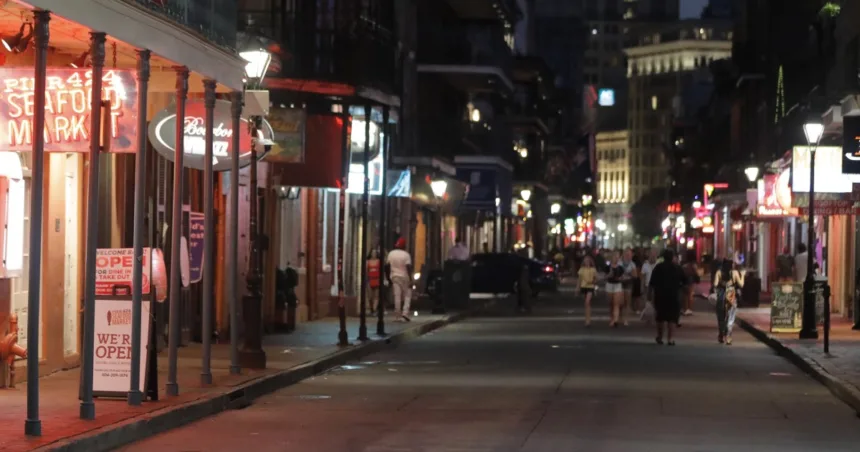 At least 10 people killed by car driving into crowd in New Orleans