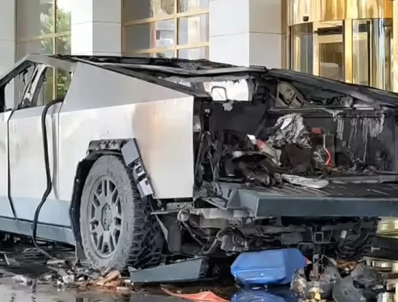 Driver in Las Vegas Cybertruck explosion used ChatGPT to plan blast, authorities say