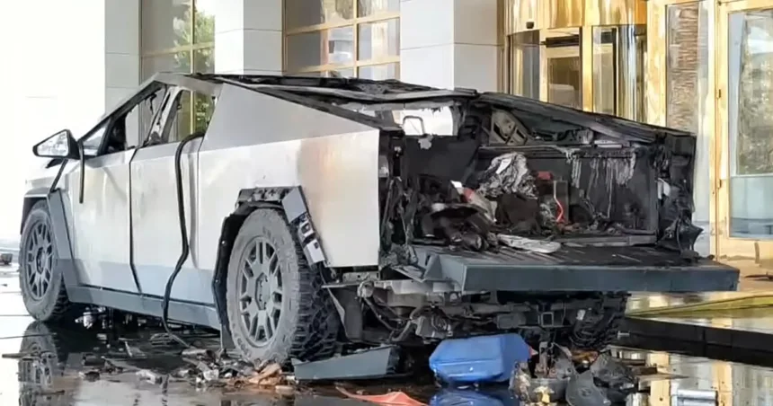 Driver in Las Vegas Cybertruck explosion used ChatGPT to plan blast, authorities say