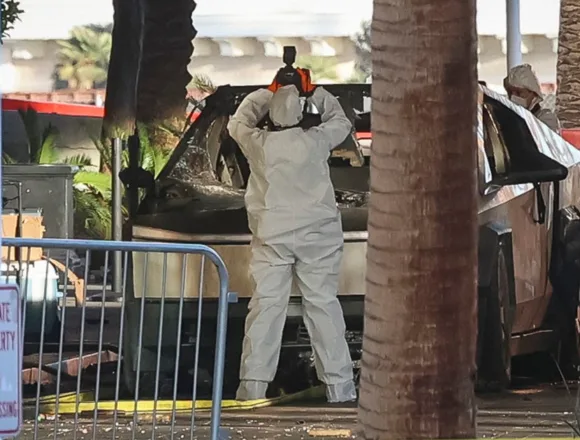 Soldier who died in Cybertruck left writing criticizing government, authorities say