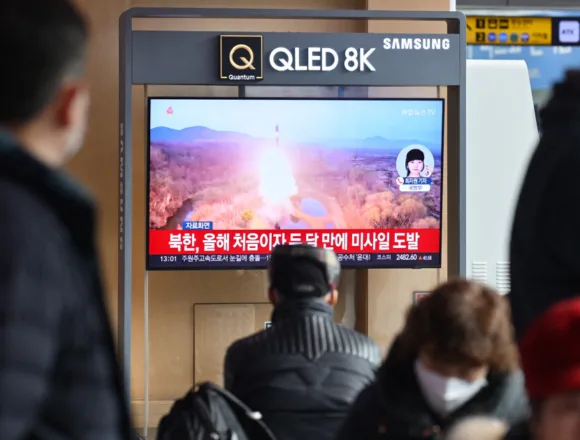 North Korea tests midrange missile as Blinken visits Seoul