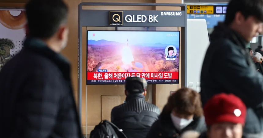 North Korea tests midrange missile as Blinken visits Seoul