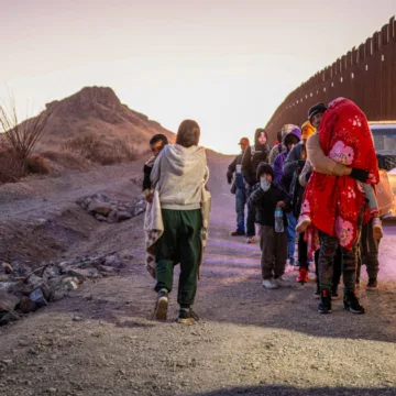 250107-border-wall-ch-1131-edf06e.jpg Immigration is a higher priority for Americans than it was a year ago, an AP-NORC poll shows