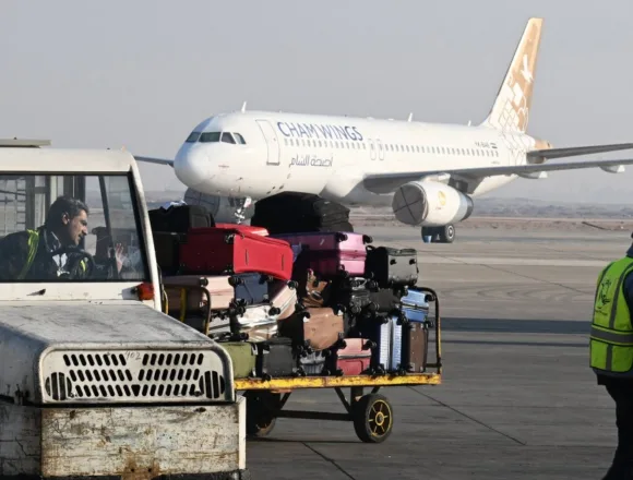 First commercial flight since the fall of Assad lands in Syria’s capital
