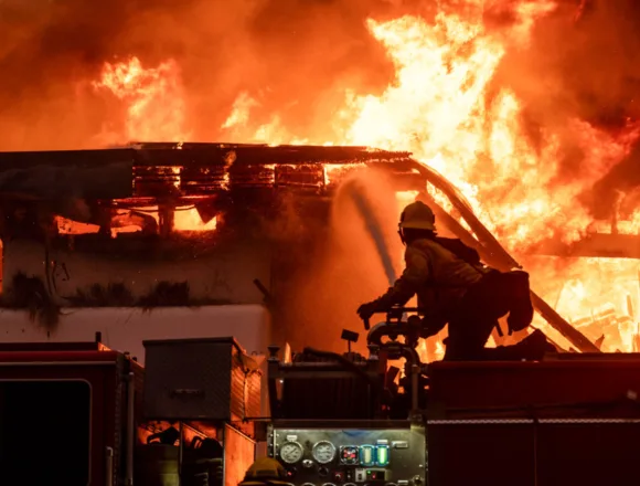 Los Angeles wildfires kill five and trigger exodus as firefighters battle blazes