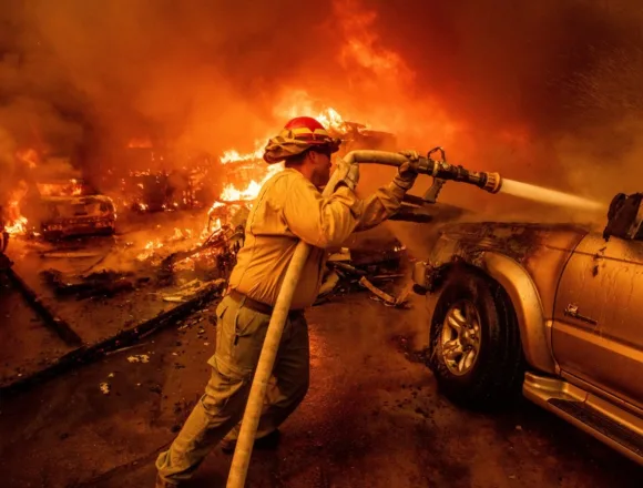 Reservoir in Pacific Palisades was out of commission when fire started