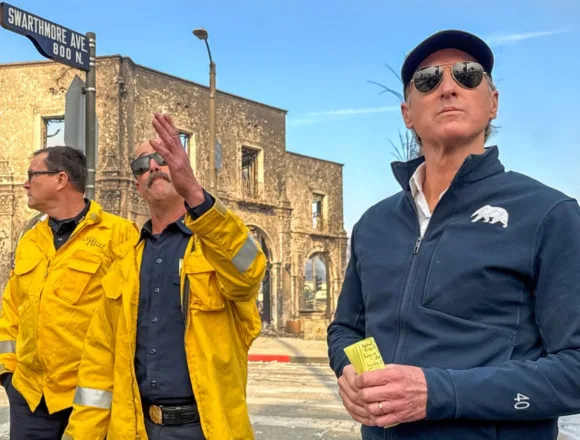Newsom says California wildfires will be one of the worst natural disasters in U.S. history