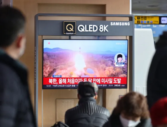 North Korea launches missiles toward eastern waters in 2nd launch of year, South says