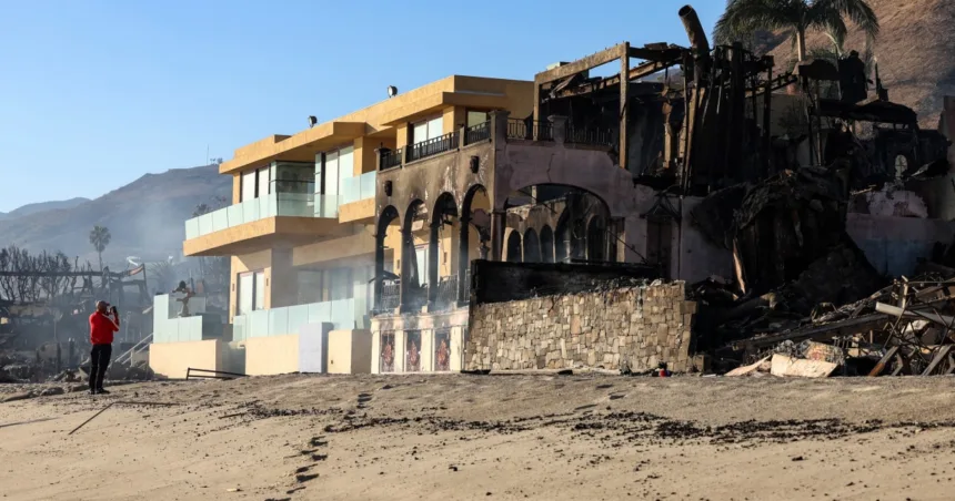 People whose homes were spared in L.A. wildfires contend with survivor’s guilt