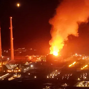 Evacuations lifted for more than 1,000 after fire erupts in California battery storage plant