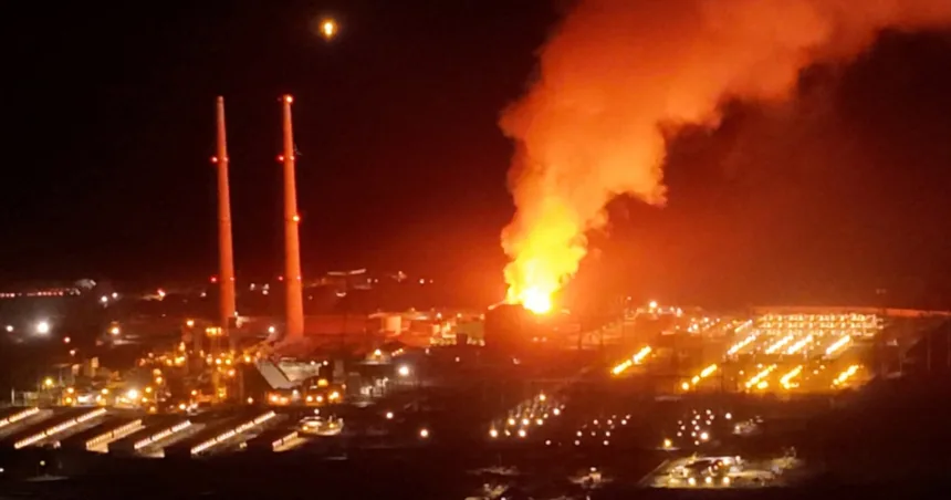 Evacuations lifted for more than 1,000 after fire erupts in California battery storage plant