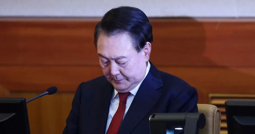 South Korea’s Yoon defends actions at impeachment hearing over martial law decree