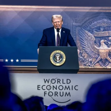 Trump says he’ll ask Saudi Arabia to invest $1 trillion in the U.S. during wide-ranging Davos address