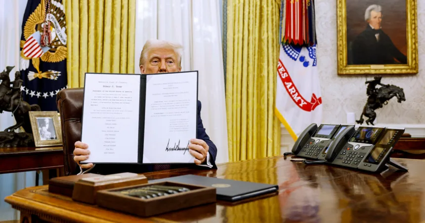 Trump’s Week 1 actions reward his MAGA base and settle scores