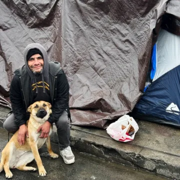As ash rained down on L.A.’s Skid Row, clean drinking water grew scarce