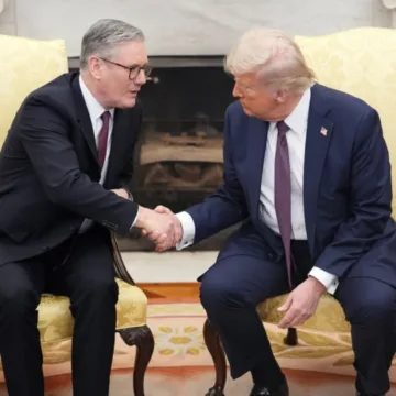 Trump meets British Prime Minister as peace talks over Ukraine kick off