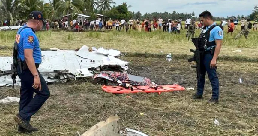 U.S. service member and 3 contractors killed in surveillance mission plane crash in the Philippines