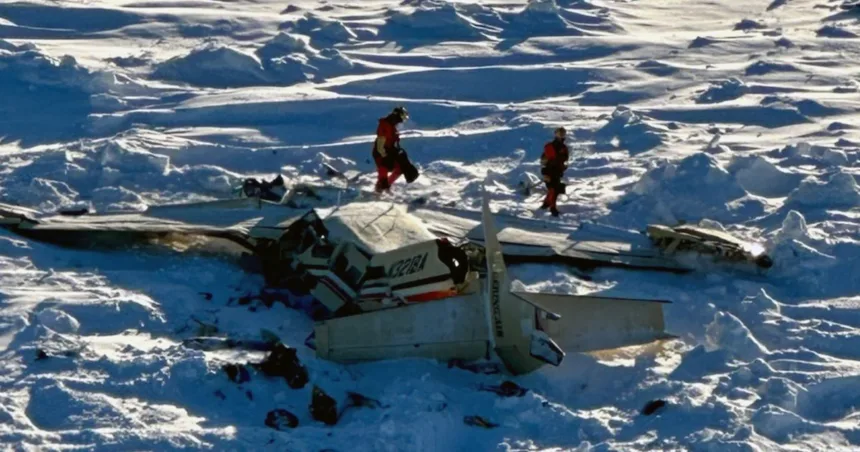 Crashed plane found after aircraft with 10 aboard went missing in Alaska