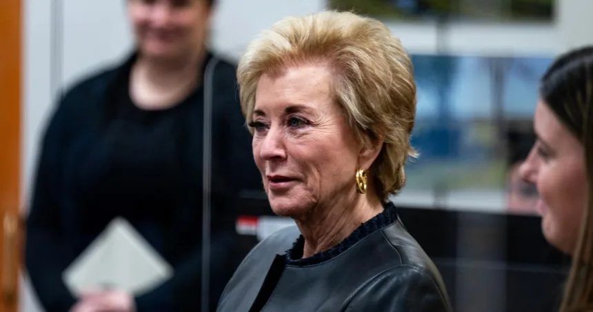 Linda McMahon to face Senate confirmation hearing to be education secretary