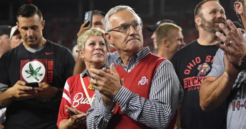 Jim Tressel says he isn’t thinking about running for Ohio governor — but he isn’t ruling it out